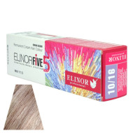Elinorfive Стійка крем-фарба для волосся_10/16 світлий блондин попелясто-фіолетовий 100мл Elinorfive Стійка крем-фарба для волосся_10/16 світлий блондин попелясто-фіолетовий 100мл