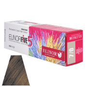 Elinorfive Стійка крем-фарба для волосся_7/0 русявий 100мл Elinorfive Стійка крем-фарба для волосся_7/0 русявий 100мл