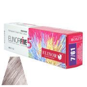 Elinorfive Стійка крем-фарба для волосся_7/61 русявий фіолетово-попелястий 100мл Elinorfive Стійка крем-фарба для волосся_7/61 русявий фіолетово-попелястий 100мл