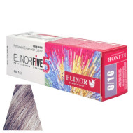 Elinorfive Стійка крем-фарба для волосся_8/16 світло-русявий попелясто-фіолетовий 100мл