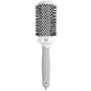 Olivia Garden Expert Blowout Grip Wavy Bristles White & Grey 45_Термобрашинг для волосся Olivia Garden Expert Blowout Grip Wavy Bristles White & Grey 45_Термобрашинг для волосся