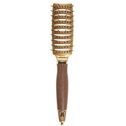 Olivia Garden Expert Style Style Vent Nylon Bristles Gold & Brown_Щітка продувна Olivia Garden Expert Style Style Vent Nylon Bristles Gold & Brown_Щітка продувна