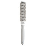 Olivia Garden Expert Blowout Speed Wavy Bristles White & Grey 25_Термобрашинг для волосся Olivia Garden Expert Blowout Speed Wavy Bristles White & Grey 25_Термобрашинг для волосся