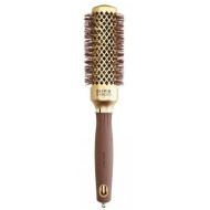 Olivia Garden Expert Blowout Shine Wavy Bristles Gold & Brown 35_Термобрашинг для волосся Olivia Garden Expert Blowout Shine Wavy Bristles Gold & Brown 35_Термобрашинг для волосся