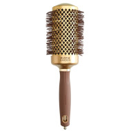 Olivia Garden Expert Blowout Shine Wavy Bristles Gold & Brown 55_Термобрашинг для волосся Olivia Garden Expert Blowout Shine Wavy Bristles Gold & Brown 55_Термобрашинг для волосся