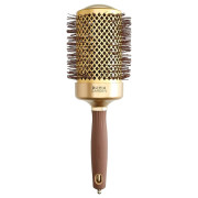 Olivia Garden Expert Blowout Shine Wavy Bristles Gold & Brown 65_Термобрашинг для волосся Olivia Garden Expert Blowout Shine Wavy Bristles Gold & Brown 65_Термобрашинг для волосся
