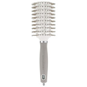 Olivia Garden Expert Blowout Vent Double Bristles White & Grey 45_Брашинг Olivia Garden Expert Blowout Vent Double Bristles White & Grey 45_Брашинг