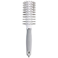 Olivia Garden Expert Blowout Vent Double Bristles White & Grey 30_Брашинг Olivia Garden Expert Blowout Vent Double Bristles White & Grey 30_Брашинг