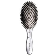 Olivia Garden Expert Care Oval Boar & Nylon Bristles Silver_Щітка масажна Olivia Garden Expert Care Oval Boar & Nylon Bristles Silver_Щітка масажна