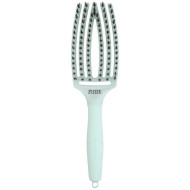 Olivia Garden Fingerbrush Boar & Nilon Medium Nineties Fizzy Mint_Щітка для волосся