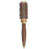 Olivia Garden Expert Blowout Speed Wavy Bristles Gold & Brown 25_Термобрашинг для волосся Olivia Garden Expert Blowout Speed Wavy Bristles Gold & Brown 25_Термобрашинг для волосся