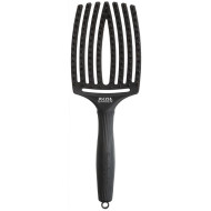 Olivia Garden Fingerbrush Boar & Nilon Full Black Large_Щітка масажна