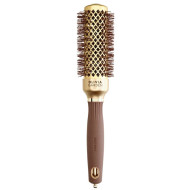 Olivia Garden Expert Blowout Speed Wavy Bristles Gold & Brown 35_Термобрашинг для волосся Olivia Garden Expert Blowout Speed Wavy Bristles Gold & Brown 35_Термобрашинг для волосся