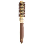 Olivia Garden Expert Blowout Shine Wavy Bristles Gold & Brown 25_Термобрашинг для волосся Olivia Garden Expert Blowout Shine Wavy Bristles Gold & Brown 25_Термобрашинг для волосся