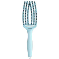 Olivia Garden Fingerbrush Boar & Nilon Medium Dolce Vita Blue Sky_Щітка для волосся Olivia Garden Fingerbrush Boar & Nilon Medium Dolce Vita Blue Sky_Щітка для волосся