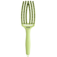 Olivia Garden Fingerbrush Boar & Nilon Medium Dolce Vita Green Pistachio_Щітка для волосся Olivia Garden Fingerbrush Boar & Nilon Medium Dolce Vita Green Pistachio_Щітка для волосся