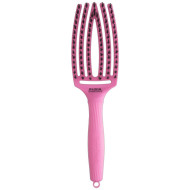 Olivia Garden Fingerbrush Boar & Nilon Medium Dolce Vita Pink Granita_Щітка для волосся Olivia Garden Fingerbrush Boar & Nilon Medium Dolce Vita Pink Granita_Щітка для волосся