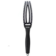 Olivia Garden Fingerbrush Boar & Nilon Full Black Small_Щітка для волосся Olivia Garden Fingerbrush Boar & Nilon Full Black Small_Щітка для волосся