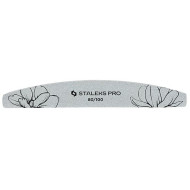 Staleks Pro Expert NFE-40-80/100-25_Пилка півмісяць мінеральна 80/100грит Staleks Pro Expert NFE-40-80/100-25_Пилка півмісяць мінеральна 80/100грит