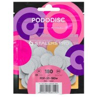 Staleks Expert PDF-20-100w_Змінні файли білі для педикюрного диска PODODISC M 180грит (50 шт) Staleks Expert PDF-20-100w_Змінні файли білі для педикюрного диска PODODISC M 180грит (50 шт)