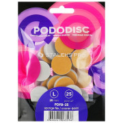 Staleks Expert PDFB-25_Спонж-файл для педикюрного диска PODODISC L (25 шт)