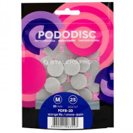 Staleks Expert PDFB-20_Спонж-файл для педикюрного диска PODODISC M (25 шт) Staleks Expert PDFB-20_Спонж-файл для педикюрного диска PODODISC M (25 шт)