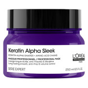 L'Oreal Keratin Alpha Sleek_Маска для гладкості та контролю пухнастості волосся 250мл L'Oreal Keratin Alpha Sleek_Маска для гладкості та контролю пухнастості волосся 250мл