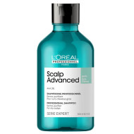 L'Oreal Scalp Advanced Anti-Gras Oiliness Shampoo_Шампунь очищувальний для жирного волосся 300мл