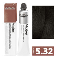 L'Oreal Professionnel Majirel Стійка крем-фарба для волосся_5.32 світлий шатен золотистий перламутровий 50мл L'Oreal Professionnel Majirel Стійка крем-фарба для волосся_5.32 світлий шатен золотистий перламутровий 50мл