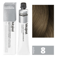 L'Oreal Professionnel Majirel Стійка крем-фарба для волосся_8 світлий блондин 60мл L'Oreal Professionnel Majirel Стійка крем-фарба для волосся_8 світлий блондин 60мл