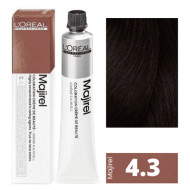 L'Oreal Professionnel Majirel Стійка крем-фарба для волосся_4.3 шатен золотистий 60мл L'Oreal Professionnel Majirel Стійка крем-фарба для волосся_4.3 шатен золотистий 60мл