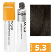 L'Oreal Professionnel Majirel Стійка крем-фарба для волосся_5.3 світлий шатен золотистий 60мл L'Oreal Professionnel Majirel Стійка крем-фарба для волосся_5.3 світлий шатен золотистий 60мл