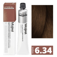 L'Oreal Professionnel Majirel Стійка крем-фарба для волосся_6.34 темний блондин золотисто-мідний 60мл L'Oreal Professionnel Majirel Стійка крем-фарба для волосся_6.34 темний блондин золотисто-мідний 60мл