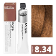 L'Oreal Professionnel Majirel Стійка крем-фарба для волосся_8.34 світлий блондин золотисто-мідний 60мл L'Oreal Professionnel Majirel Стійка крем-фарба для волосся_8.34 світлий блондин золотисто-мідний 60мл