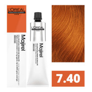 L'Oreal Professionnel Majirel Стійка крем-фарба для волосся_7.40 блондин глибокий мідний 60мл L'Oreal Professionnel Majirel Стійка крем-фарба для волосся_7.40 блондин глибокий мідний 60мл