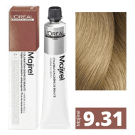 L'Oreal Professionnel Majirel Стійка крем-фарба для волосся_9.31 дуже світлий блондин золотисто-попелястий 60м L'Oreal Professionnel Majirel Стійка крем-фарба для волосся_9.31 дуже світлий блондин золотисто-попелястий 60м