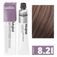 L'Oreal Professionnel Majirel Стійка крем-фарба для волосся_8.21 світлий блондин перламутровий попелястий 60мл L'Oreal Professionnel Majirel Стійка крем-фарба для волосся_8.21 світлий блондин перламутровий попелястий 60мл