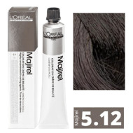 L'Oreal Professionnel Majirel Стійка крем-фарба для волосся_5.12 світлий шатен попелясто-перламутровий 60мл L'Oreal Professionnel Majirel Стійка крем-фарба для волосся_5.12 світлий шатен попелясто-перламутровий 60мл