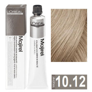 L'Oreal Professionnel Majirel Стійка крем-фарба для волосся_10.12 супер світлий блондин попелясто-перламутров L'Oreal Professionnel Majirel Стійка крем-фарба для волосся_10.12 супер світлий блондин попелясто-перламутров