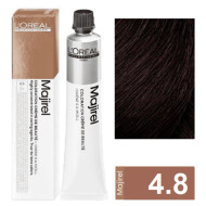 L'Oreal Professionnel Majirel Стійка крем-фарба для волосся_4.8 шатен мокка 60мл L'Oreal Professionnel Majirel Стійка крем-фарба для волосся_4.8 шатен мокка 60мл