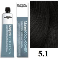 L'Oreal Professionnel Majirel Cool Corver Стійка крем-фарба_5.1 cвітлий шатен попелястий 60мл L'Oreal Professionnel Majirel Cool Corver Стійка крем-фарба_5.1 cвітлий шатен попелястий 60мл