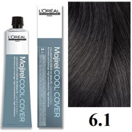 L'Oreal Professionnel Majirel Cool Corver Стійка крем-фарба_6.1 темний блондин попелястий 60мл L'Oreal Professionnel Majirel Cool Corver Стійка крем-фарба_6.1 темний блондин попелястий 60мл