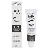 LeviSsime Lash Color Natural Brown 6-71_Фарба для брів і вій колір натуральний коричневий 15мл