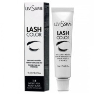 LeviSsime Lash Color Blue Black 1-6_Фарба для брів і вій колір синє-чорний 15мл