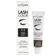 LeviSsime Lash Color Graphite 1-1_Фарба для брів і вій колір графіт 15мл LeviSsime Lash Color Graphite 1-1_Фарба для брів і вій колір графіт 15мл