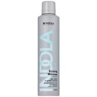 Indola Strong Mousse_Мус для укладання волосся ультра сильної фіксації 200мл Indola Strong Mousse_Мус для укладання волосся ультра сильної фіксації 200мл