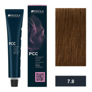 Indola Permanent Color Cream Перманентна крем-фарба_7.8 Середній блонд шоколадний 60мл Indola Permanent Color Cream Перманентна крем-фарба_7.8 Середній блонд шоколадний 60мл