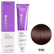 Erayba Gamma Color Стійка крем-фарба для волосся_5/00 натуральний світло-коричневий 100мл Erayba Gamma Color Стійка крем-фарба для волосся_5/00 натуральний світло-коричневий 100мл