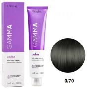 Erayba Gamma Color Стійка крем-фарба для волосся_0/70 зелений мікстон 100мл