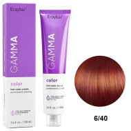 Erayba Gamma Color Стійка крем-фарба для волосся_6/40 темний мідний блонд 100мл Erayba Gamma Color Стійка крем-фарба для волосся_6/40 темний мідний блонд 100мл